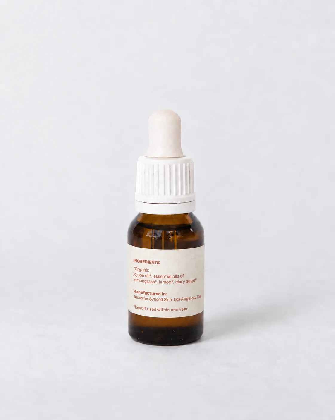 Illustrative rendering of the Mini Follicular / Ovulatory Serum back label; not a photograph of physical packaging